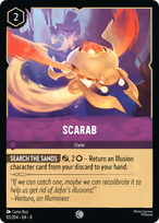 Scarab Lorcana card