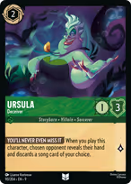 Ursula Lorcana card