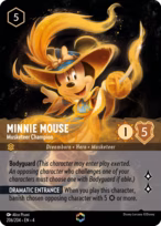 Minnie Mouse Lorcana card