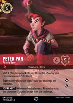 Peter Pan Lorcana card