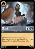 Akela Lorcana card