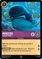 Monstro Lorcana card