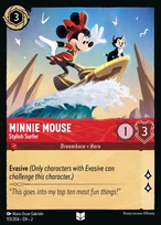 Minnie Mouse Lorcana card