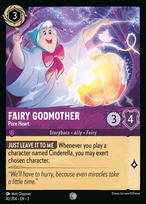 Fairy Godmother Lorcana card