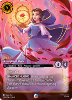 Belle Lorcana card