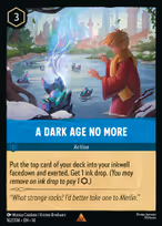 A Dark Age No More