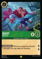 Beast Lorcana card