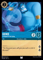 Genie Lorcana card