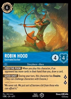 Robin Hood Lorcana card