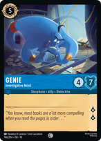 Genie Lorcana card