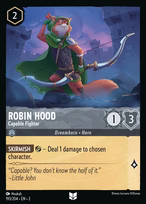 Robin Hood Lorcana card