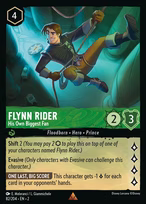 Flynn Rider Lorcana card