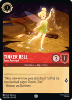 Tinker Bell Lorcana card