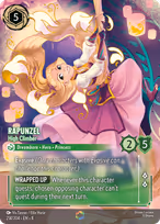 Rapunzel Lorcana card
