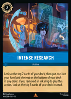 Intense Research