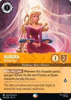 Aurora Lorcana card