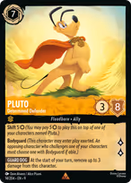 Pluto Lorcana card