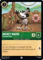 Mickey Mouse Lorcana card