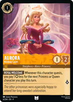 Aurora Lorcana card