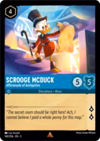 Scrooge McDuck Lorcana card