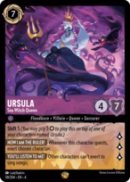 Ursula Lorcana card