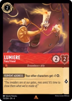 Lumiere Lorcana card