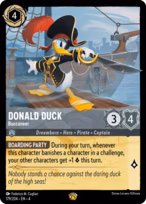 Donald Duck Lorcana card