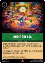 Under the Sea Lorcana card