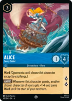 Alice Lorcana card