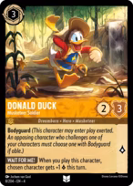 Donald Duck Lorcana card