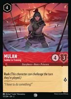 Mulan Lorcana card