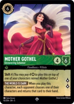 Mother Gothel Lorcana card