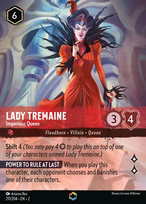 Lady Tremaine Lorcana card