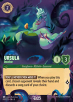 Ursula Lorcana card