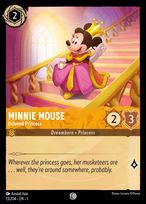 Minnie Mouse Lorcana card