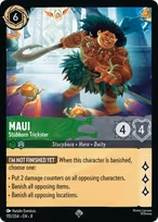 Maui Lorcana card