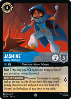 Jasmine Lorcana card