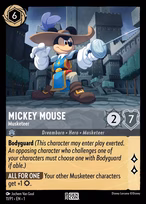 Mickey Mouse Lorcana card