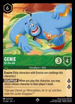Genie Lorcana card