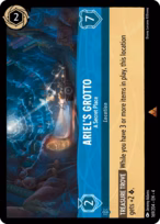 Ariel’s Grotto Lorcana card