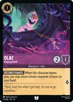Olaf Lorcana card