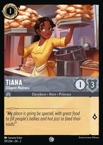 Tiana Lorcana card
