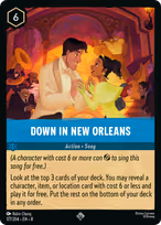 Down in New Orleans Lorcana card