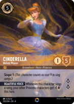 Cinderella Lorcana card