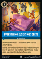 Everything Else Is Obsolete