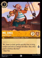 Mr. Smee Lorcana card