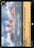 Maui's Place of Exile Lorcana card