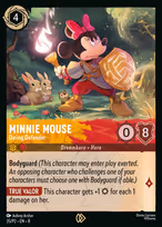 Minnie Mouse Lorcana card