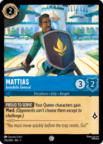 Mattias Lorcana card