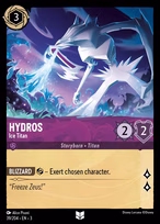 Hydros Lorcana card